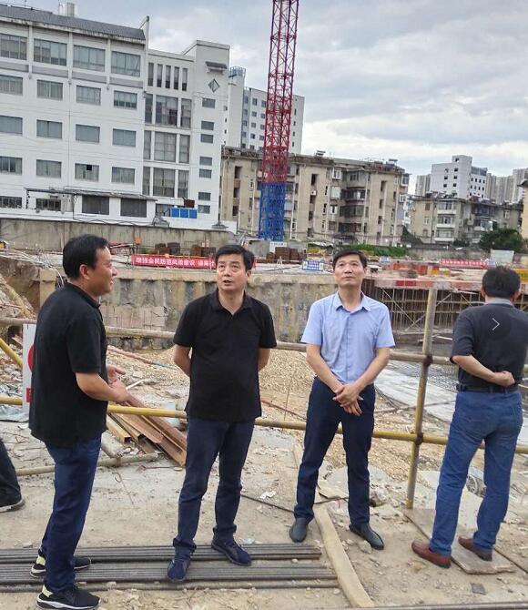 區(qū)委副書記、區(qū)長楊林調(diào)研重點(diǎn)項(xiàng)目