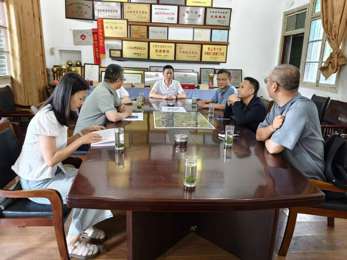 江蘇外聯(lián)采考察團(tuán)到實(shí)驗(yàn)茶場考察，共商茶產(chǎn)業(yè)合作新藍(lán)圖